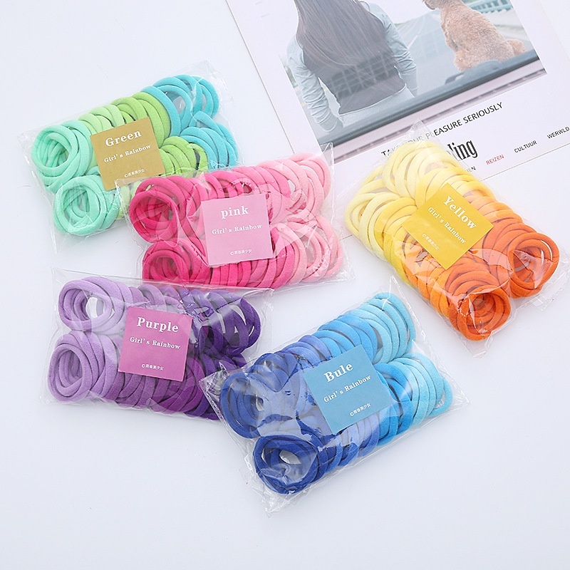 50PCS BESAR IKAT RAMBUT DONAT TOWEL RING / KUNCIR RAMBUT DONAT BESAR
