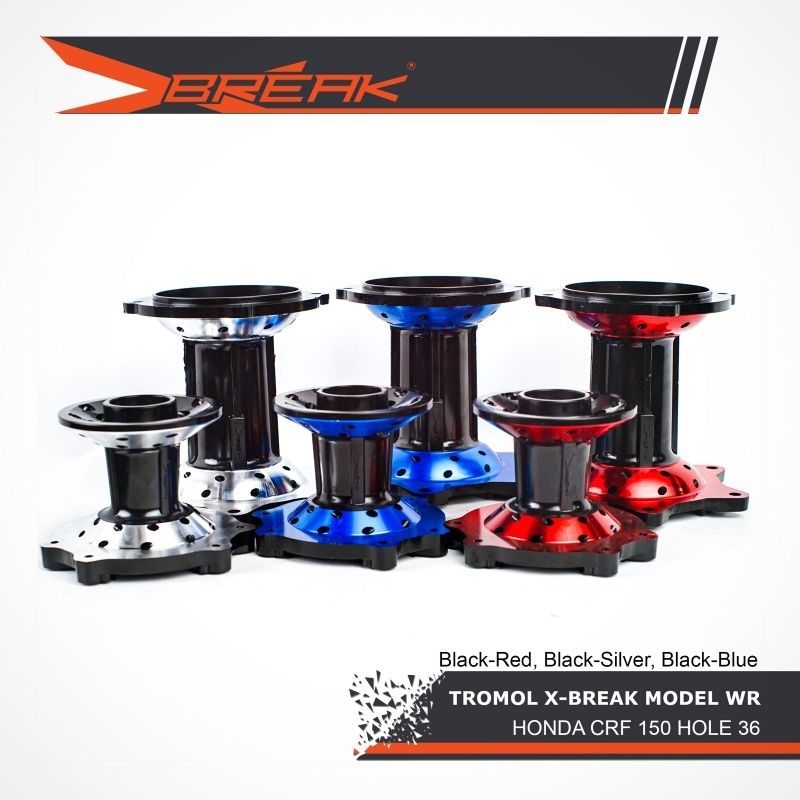 Tromol racing tromol CRF xbreak model WR CRF honda hole 36 2tone