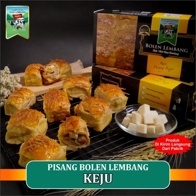 

Pisang Bolen Lembang Rasa Keju 1 Box Isi 10 pcs