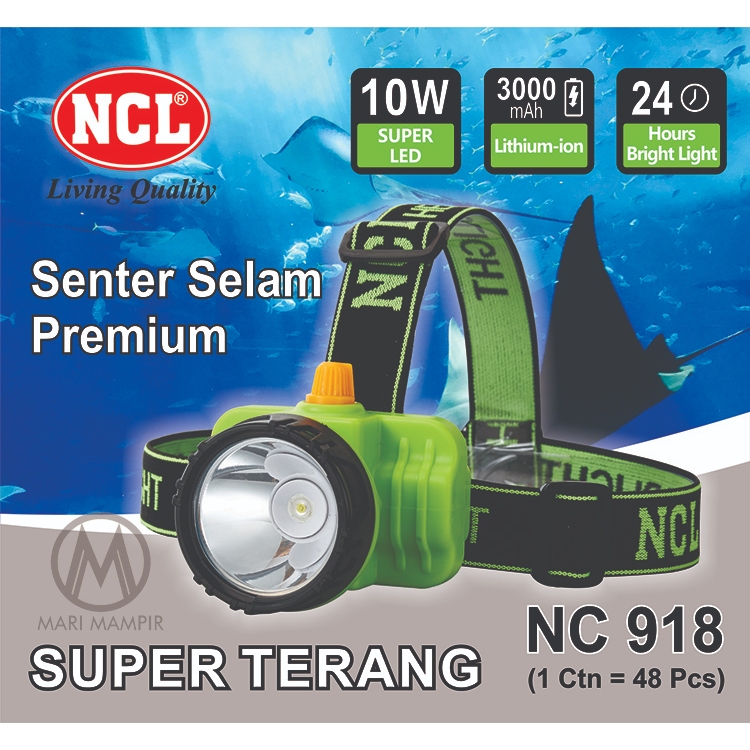 Senter Kepala Selam NC-918 10W