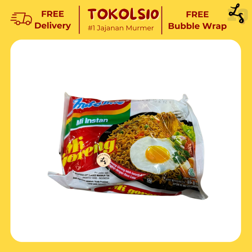 

Indomie Goreng/Kuah Rasa Kari/Ayam Bawang/Soto/Tori Miso/Takoyaki