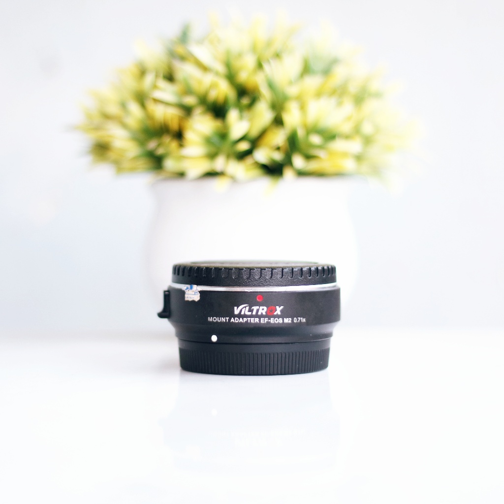 Adapter Viltrox EF-EOS M2 Speedbooster Lensa Canon EF-EOS 0.71x