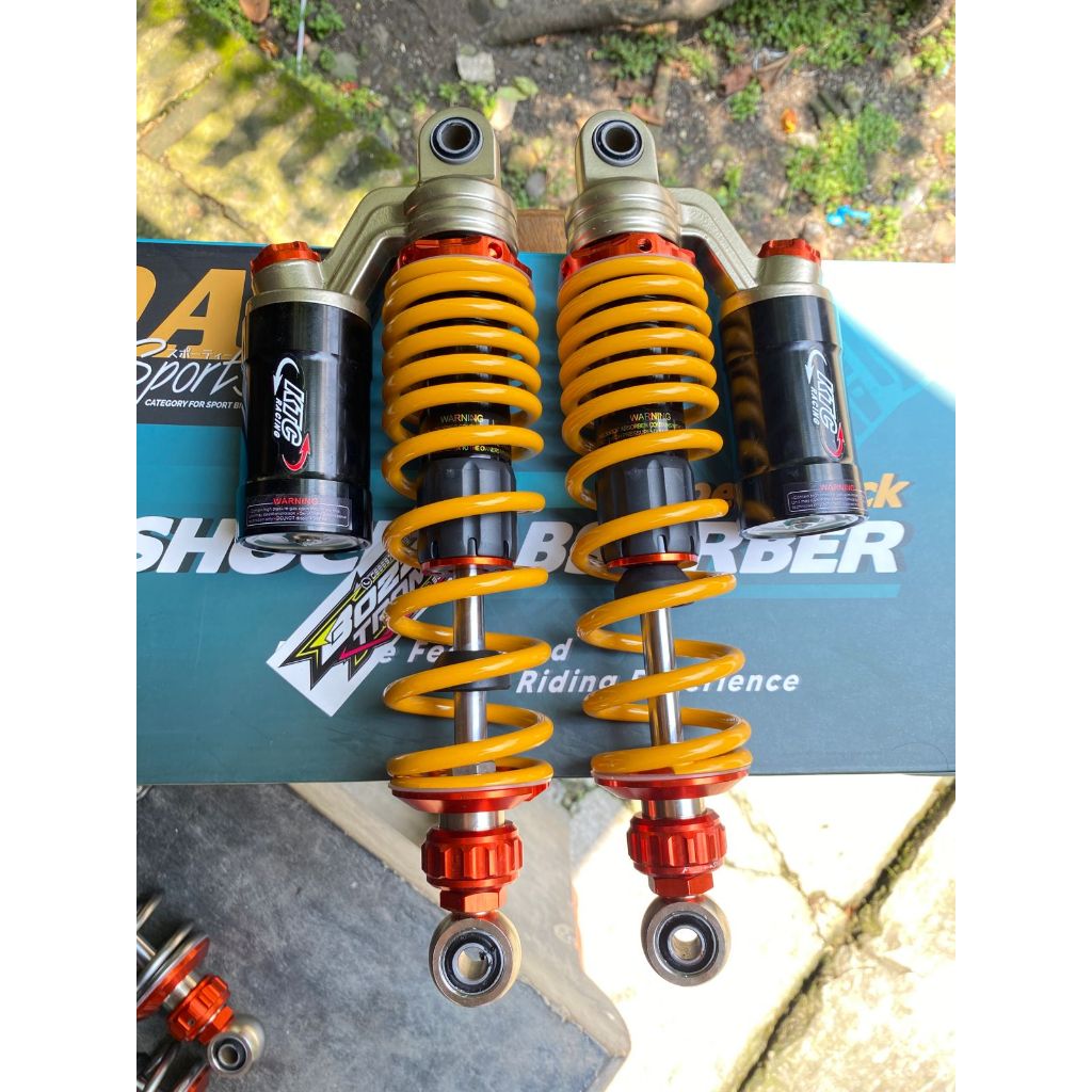 SHOCKBREAKER TABUNG KTC EXTREM kuning ATAS BELAKANG 320 JUPITER.VEGA ZR.FIZR rx king termurah shok c