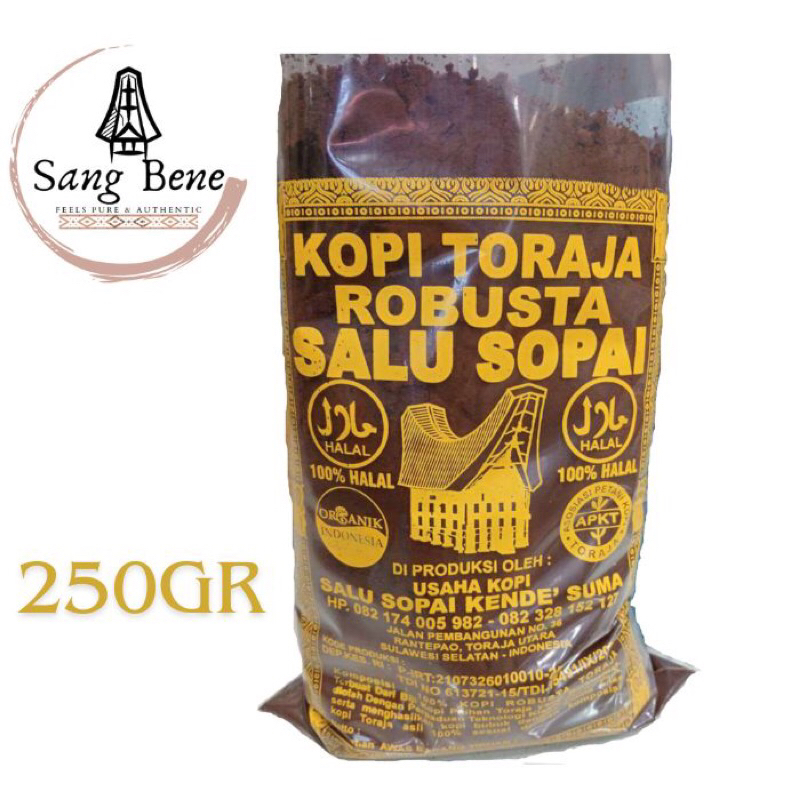 

KOPI TORAJA ASLI SALU SOPAI 250GR
