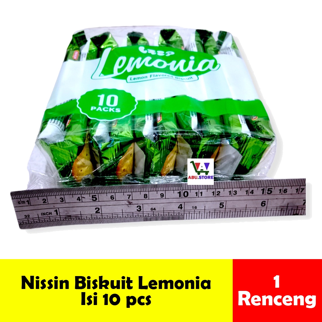 

biskuit nissin lemonia rasa lemon kemasan renceng isi 10pcs