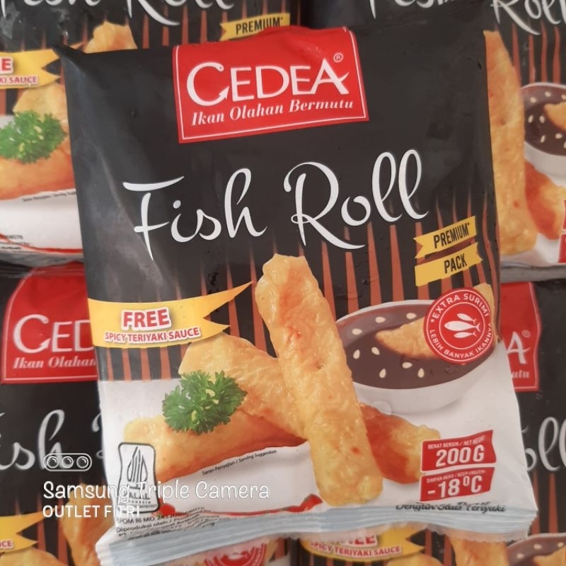 

[200gr] CEDEA Fish Roll - FREE Spicy Teriyaki Sauce