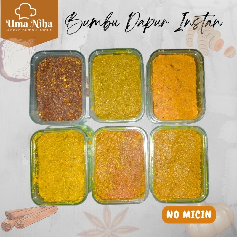 

BUMBU DAPUR INSTAN TANPA MSG MURAH DAN PRAKTIS