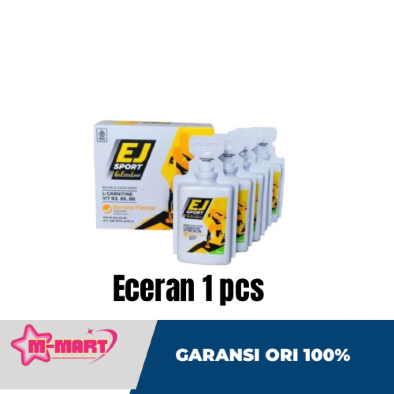 

EXTRA JOSS SPORT GO EXTRA LEVEL BANANA FLAVOUR SUPLEMEN STAMINA OLAHRAGA 1 PCS