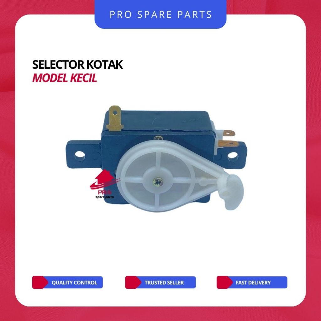 Selector KOTAK Drain / Pembuangan Air Mesin Cuci - Switch Selector Drain Mesin Cuci Kotak Kecil