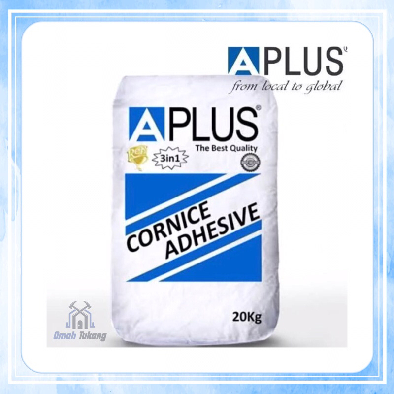 Cornice A PLUS 1 Kg / Kornis Gypsum / Kompon Gypsum