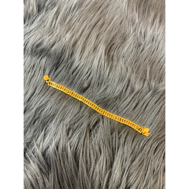 gelang titanium+emas