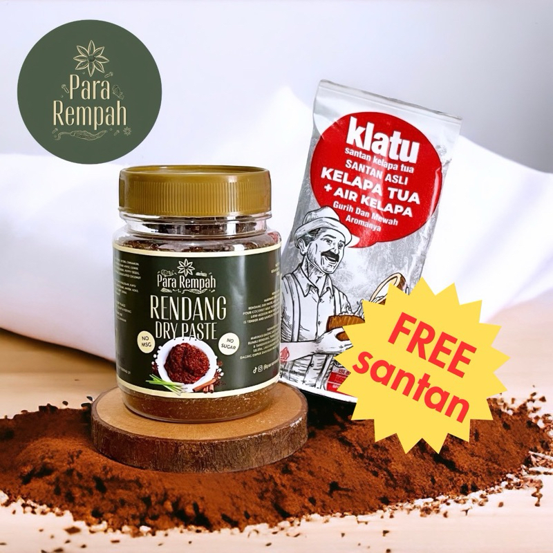 

Bumbu RENDANG - FREE santan Siap pakai - Bumbu Minang Asli / Bumbu Instan Rendang Kering / Rendang Praktis - Para Rempah Bumbu Dapur Kualitas Premium Quality - Pararempah