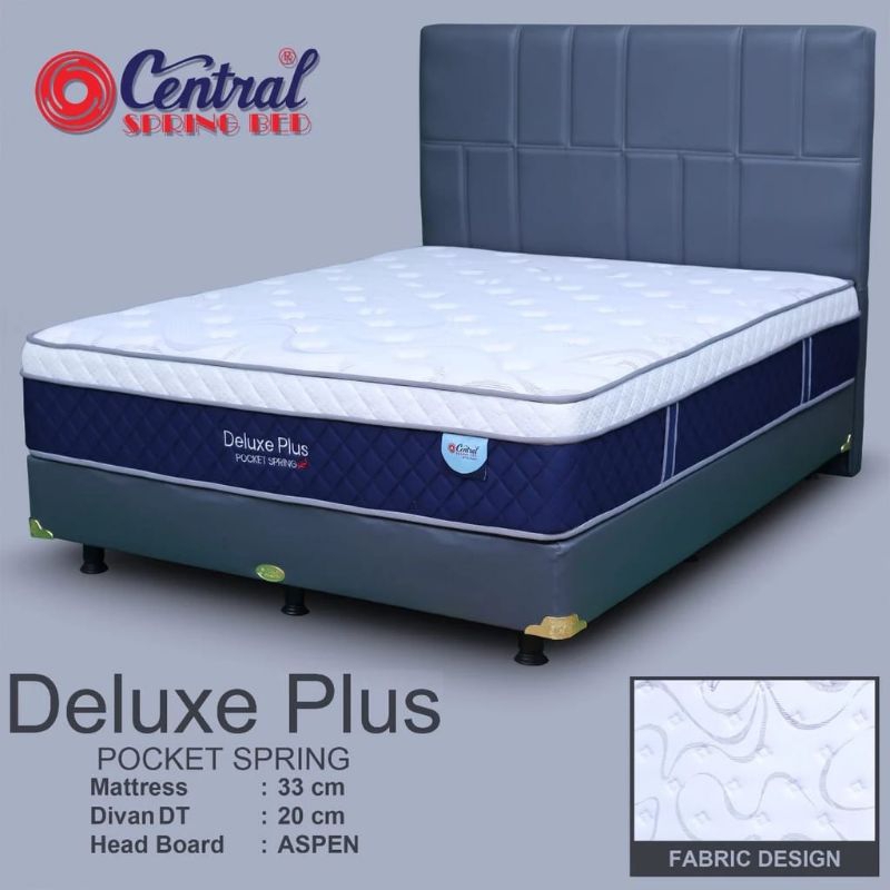 Springbed CENTRAL DELUXE  Pocket / Kasur CENTRAL DELUXE PLUS