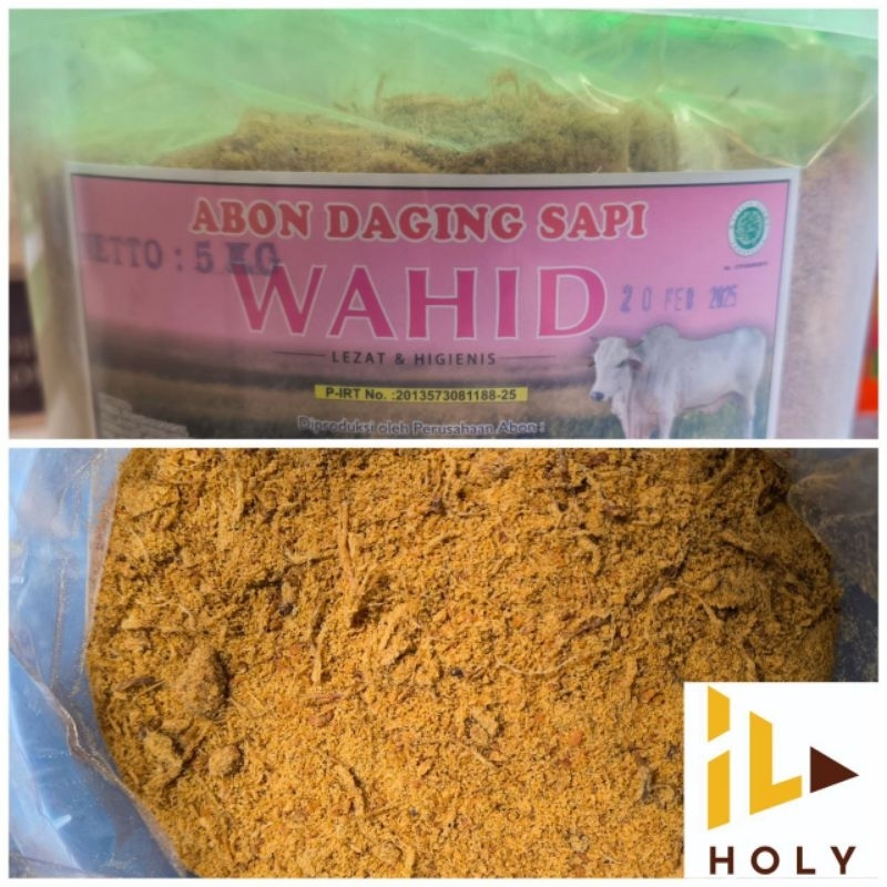 

Abon Sapi Wahid (1kg) Repack / 1KG ABON WAHID