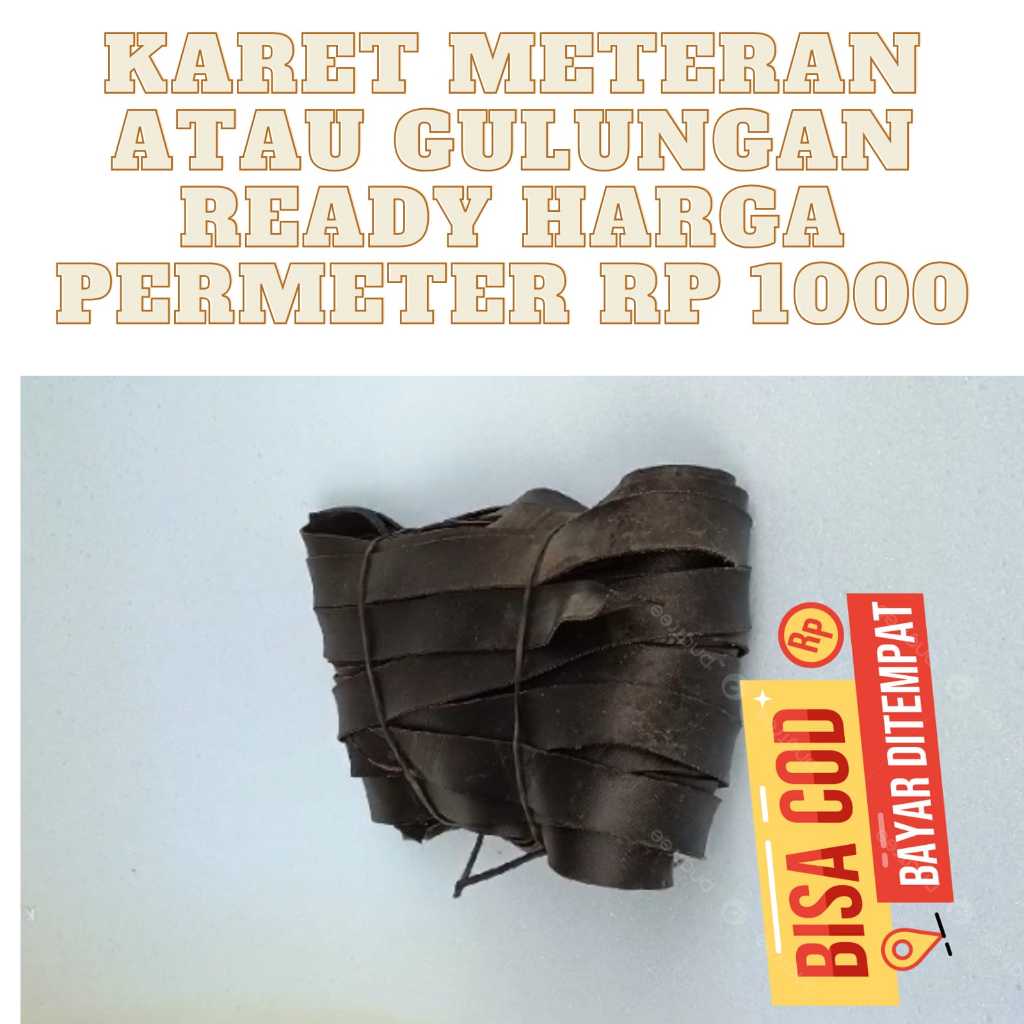 MURAH Meriah Karet Tali Karet Kursi Sebaguna Alas Sofa Jok Kursi Rp 1000 Meteran Gulungan Siap Kirim