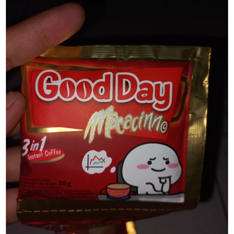 

kopi GOOD DAY MOCCACINO sachet 20 gr 10 SACHET
