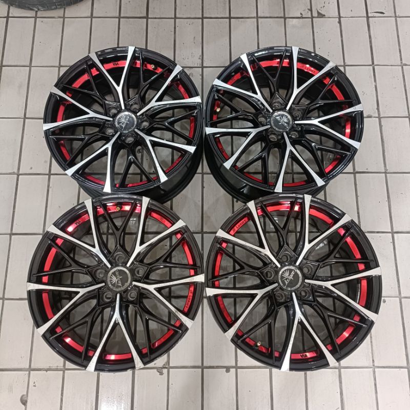 Velg Mobil Bekas Kranze Ring 17 lebar 7.5 Hole 5x114.3 Offset 40