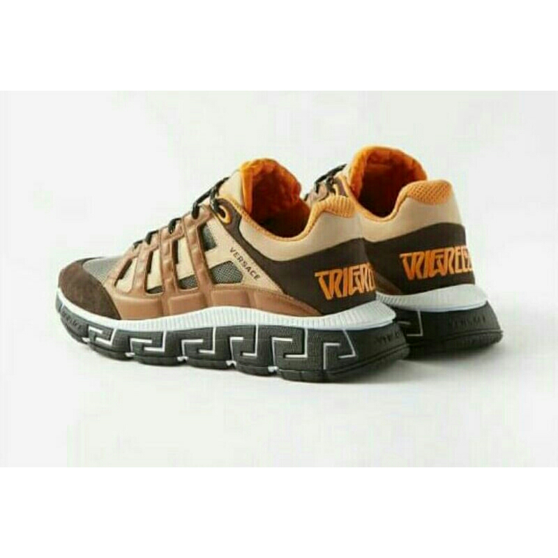 Sepatu Versace Trigreca Brown