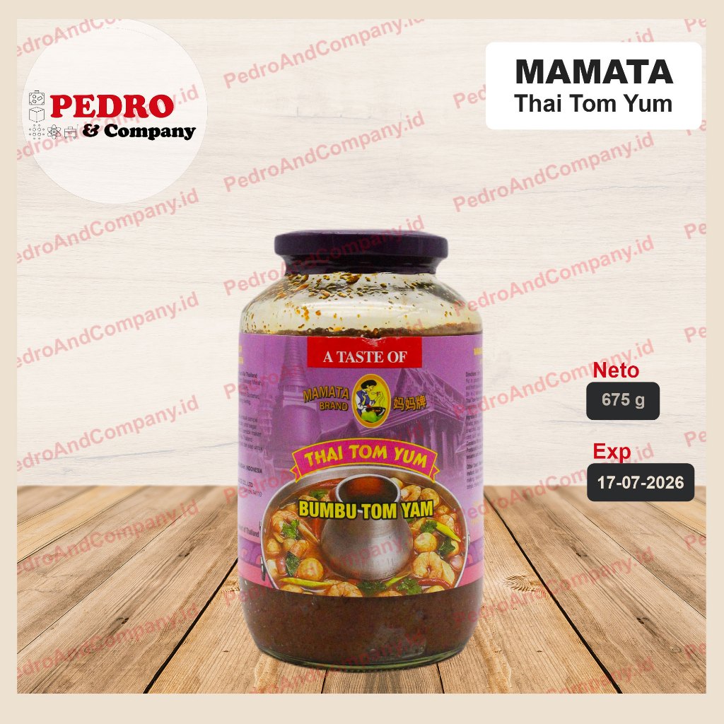 

Mamata - Bumbu Thai tom yum soup/ sup tom yam (675 gr)