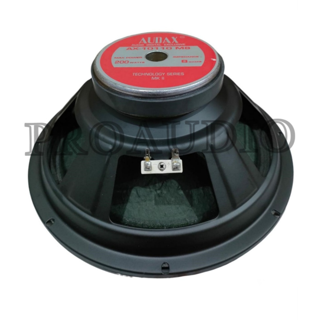 speaker audax 10 inch AX-10110 M8 technology series musical MKII