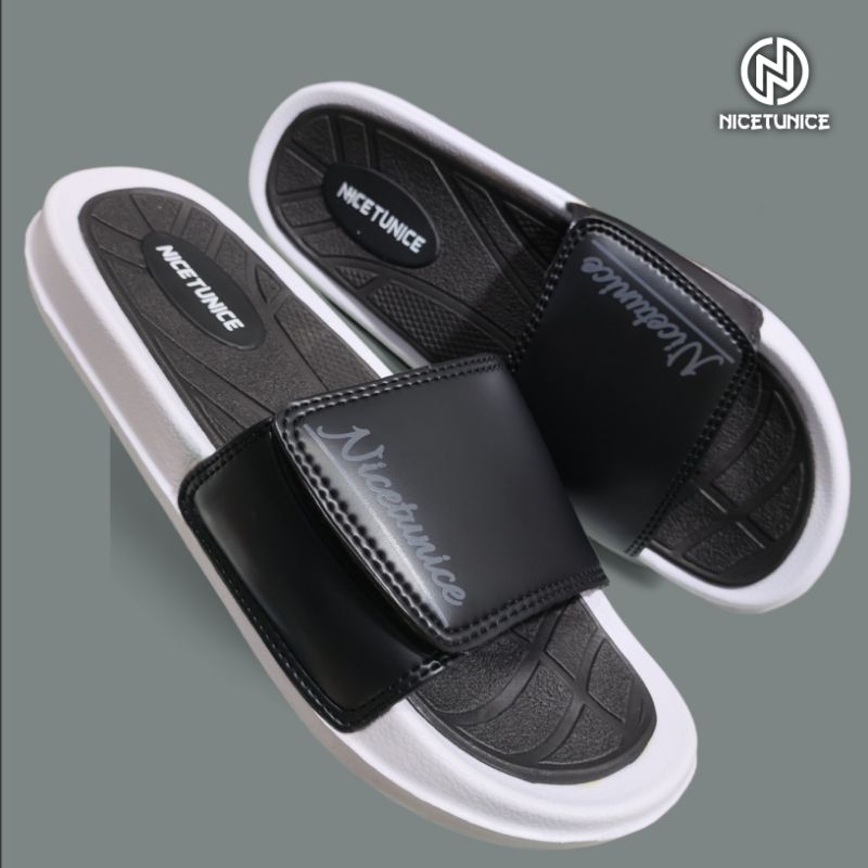 Sandal Slop Tiger Anti Slip Cewek Cowok Rainbow