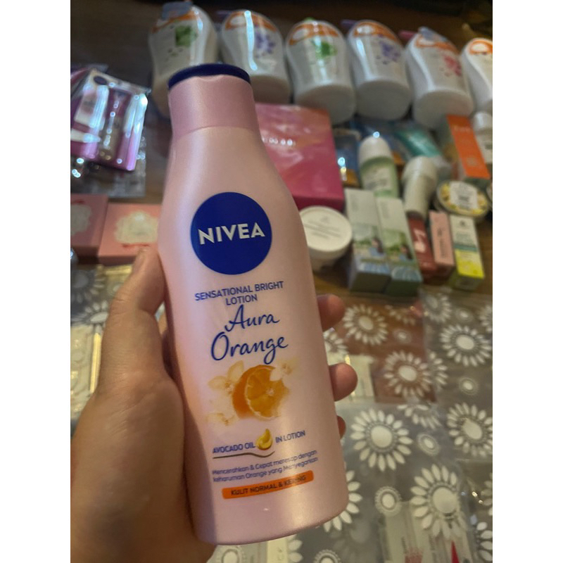 Nivea BodyLotion Aura orange