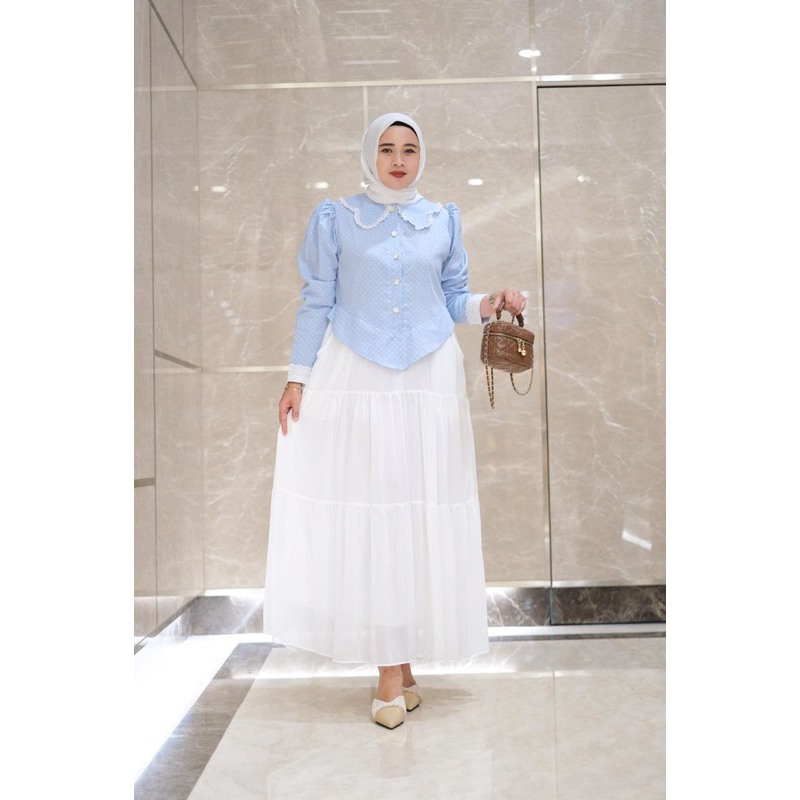 Belifi Polka dress
