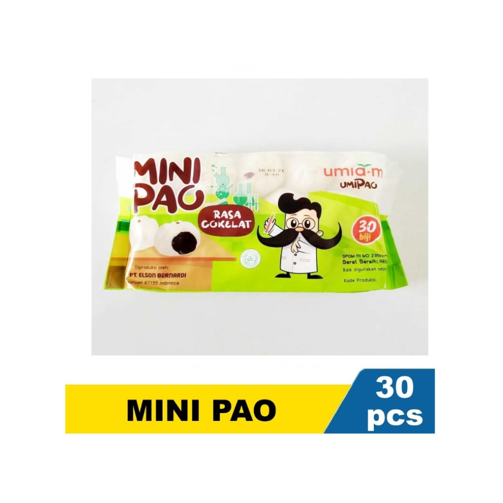 

Mini Pao Coklat isi 30 Pcs