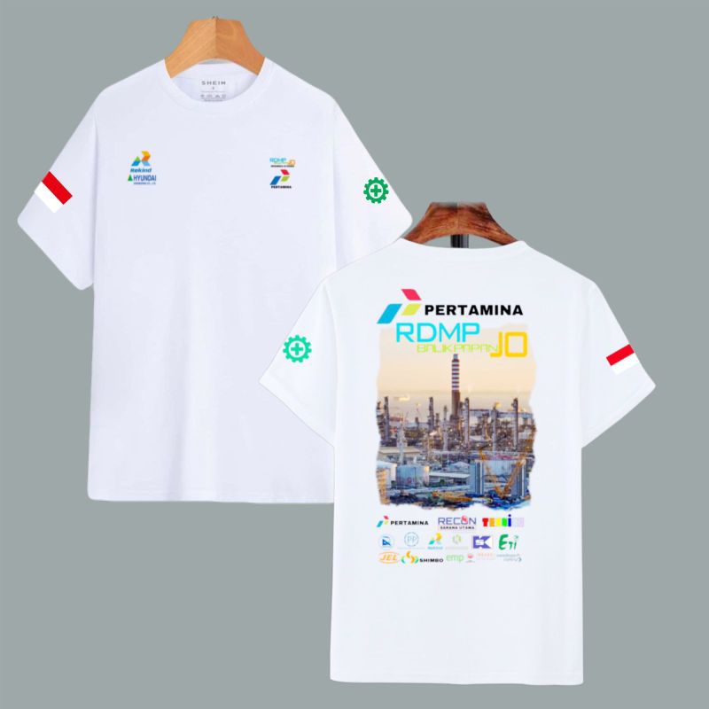 Kaos Sablon RDMP BALIKPAPAN/ Kaos Laki-Laki/ Kaos Distro