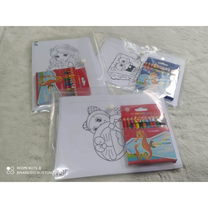 

PAKET 50 LEMBAR MEWARNAI GRATIS PENSIL WARNA
