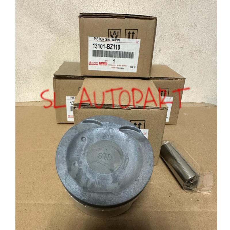 Seher piston set piston assy toyota avanza 1.3 vvti 1300cc vvti