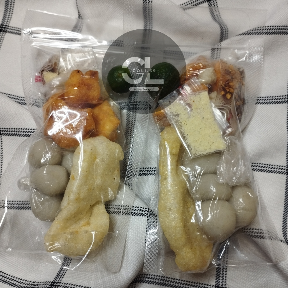 

Baso Aci Gurih Pedas 2 pcs Murah/Baci enak/Baso Aci Murah/Baso Aci Paket Murah/Baso Aci Viral/Baso Aci Paket lengkap/Baso Aci ayam suwir/siomay/cuanki/pilus
