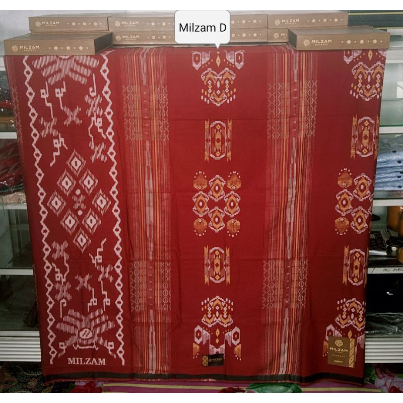 ( COD ) ✓ Sarung Tenun Milzam muamere Jacquard