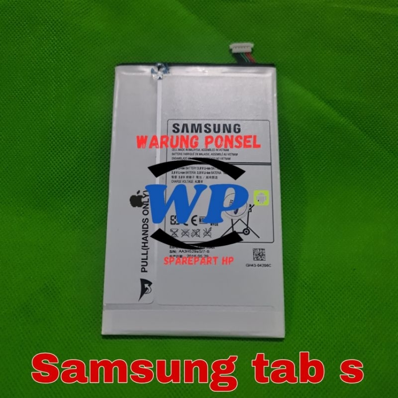 BATU BATRE BATERAI SAMSUNG TAB S 8,4INCH T705 ORI COPOTAN NORMAL