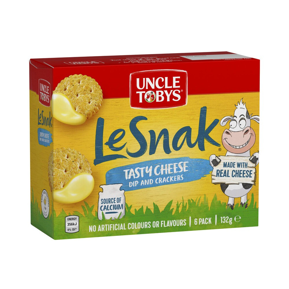 

Uncle Tobys Le Snak 6 Pack | 132g All Variant