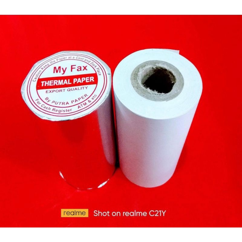 

KERTAS THERMALL 80 X 40 STRUK KASIR EDC BLUETOOTH