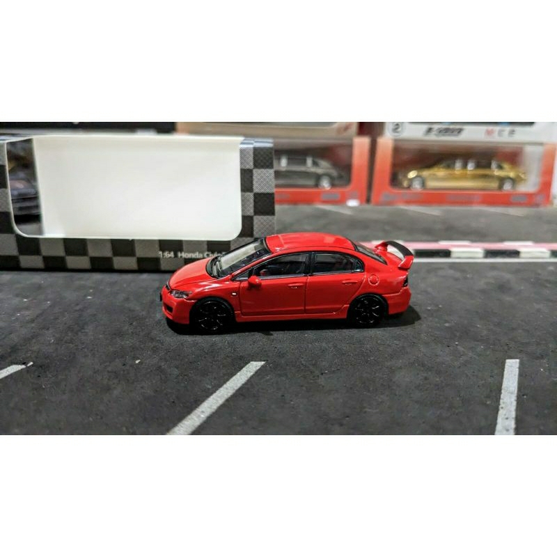 Diecast DCT Honda Civic Type R FD2 2007 red