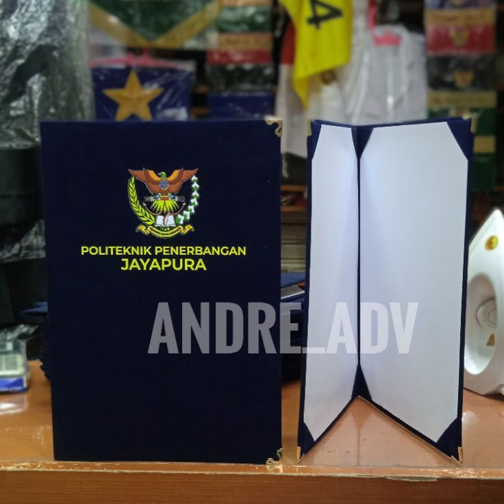 

New Stock map beludru costum logo untuk kertas F4 minimal 15pcs