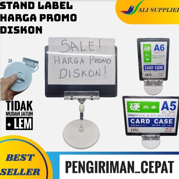 Penjualan Pilihan  STAND HARGA  STAND PROMOSI  JEPITAN PROMO DENGAN DUDUKAN  STAND MENU MEJA  STAND 