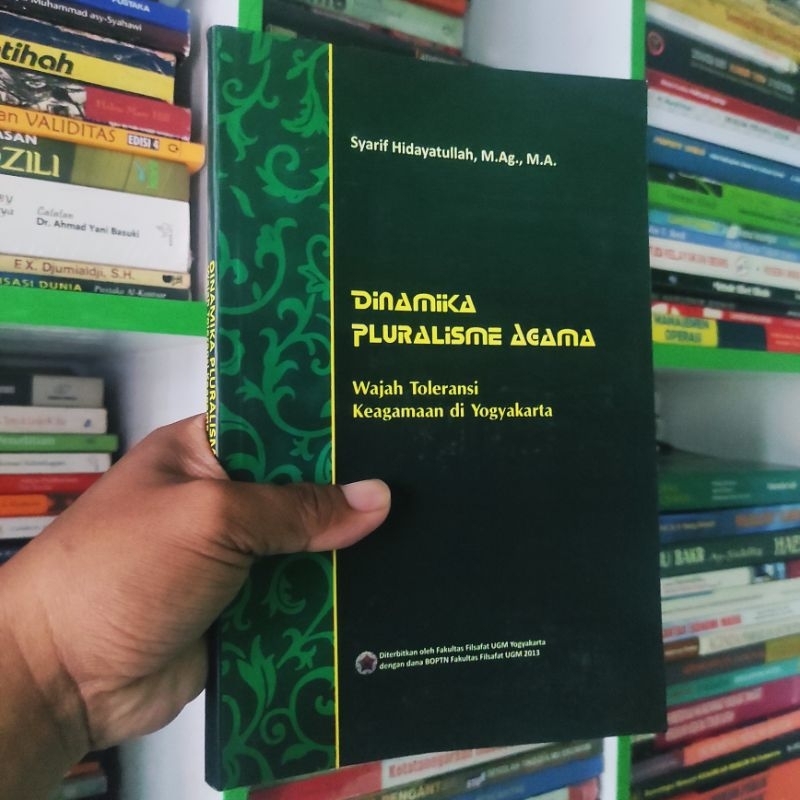 (ori) buku dinamika pluralisme agama : wajah toleransi keagamaan di Yogyakarta