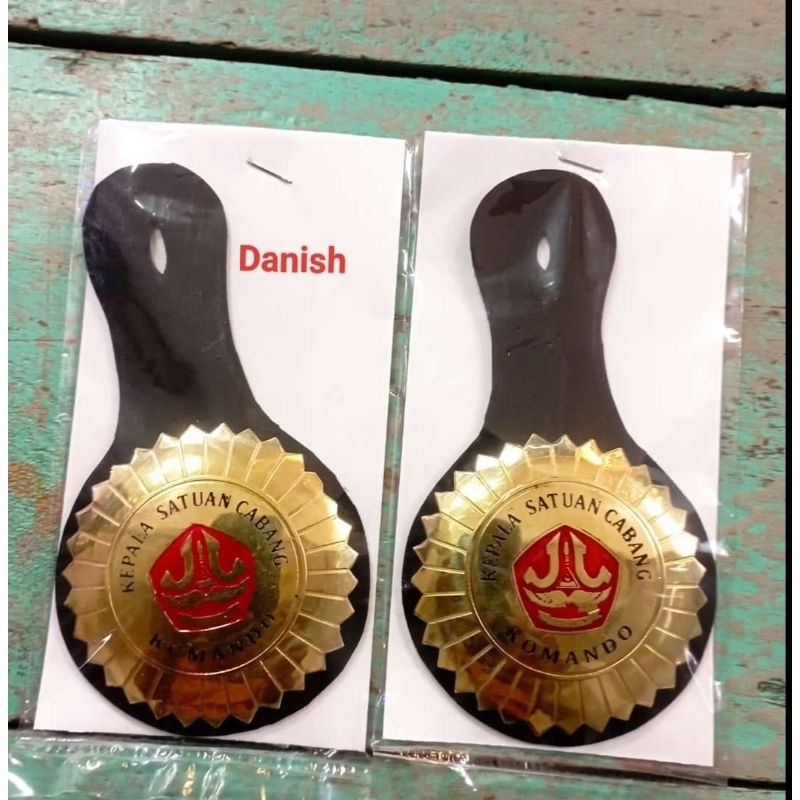 TANDA JABATAN KASATKORYON,KASATKORCAB DAN KASATPROV BANSER