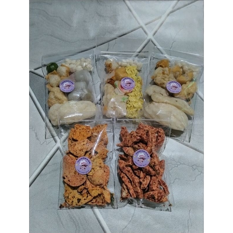 

PAKET HEMAT CEMILAN 5pcs BASO ACI // SEBLAK // CUANKI // BASRENG TERMURAH!!!