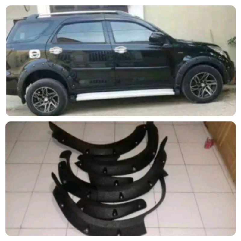 oper fender Terios rush tahun 2007 sampai 2015