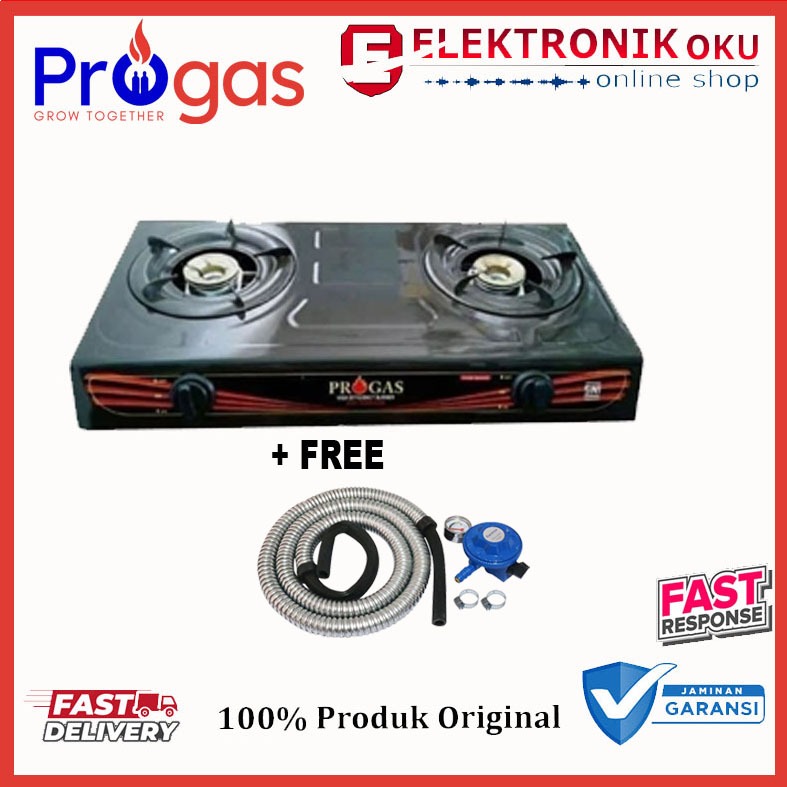 KOMPOR GAS 2 TUNGKU PROGAS PG-269