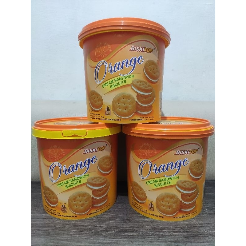 

ORANGE BISKITOP CREAM SANDWICH 400g