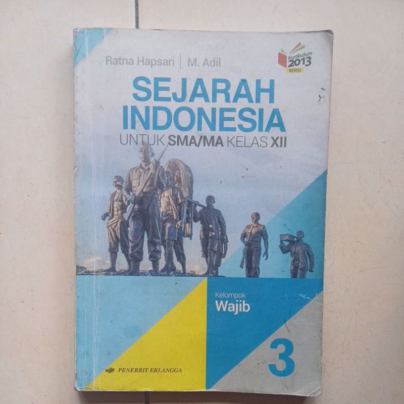 

Buku Sejarah Wajib Indonesia ErlanggaSMA Kelas XII 12