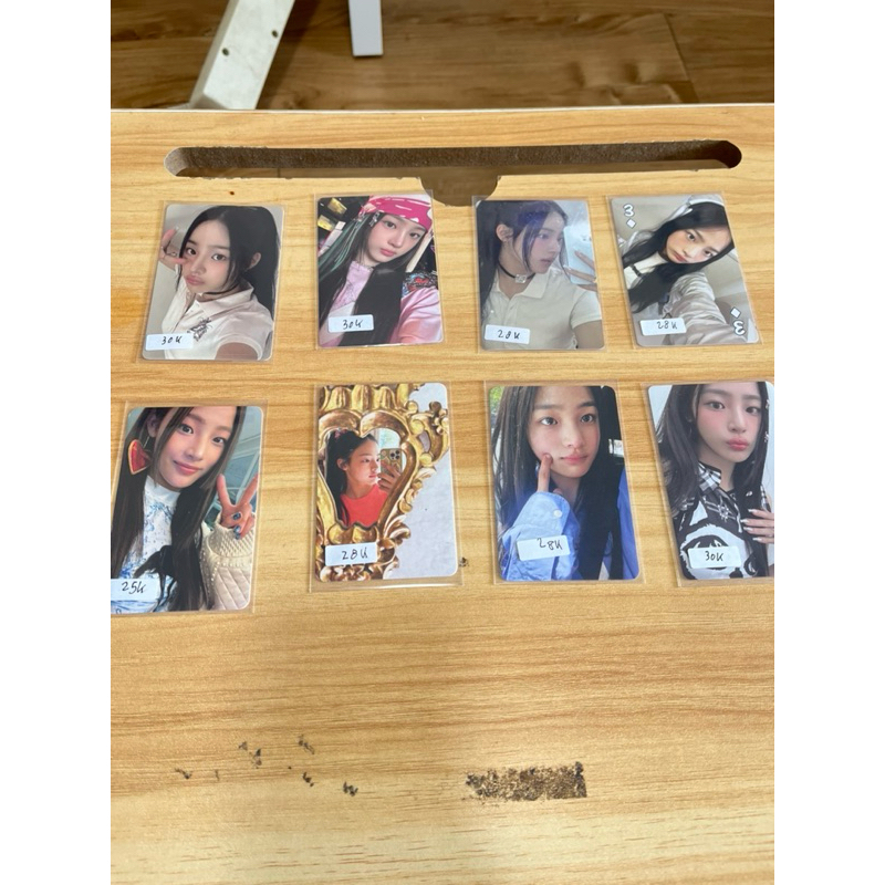 photocard official minji newjeans
