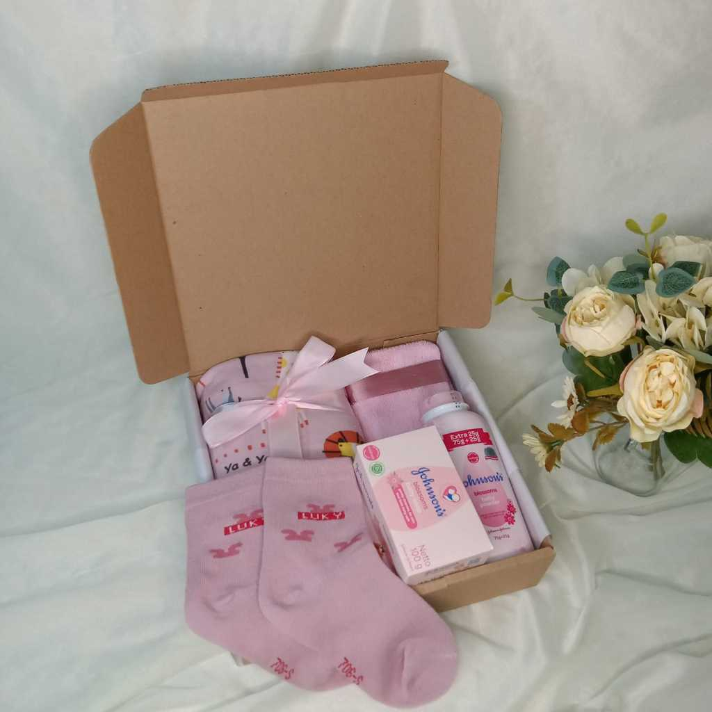 HAMPERS BABY NEWBORN/KADO BAYI BARU LAHIR/KADO BAYI 1-3 BULAN/HAMPERS JOHNSON'S/HAMPERS BABY UNISEX