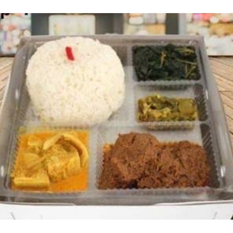 

paket nasi Padang rendang