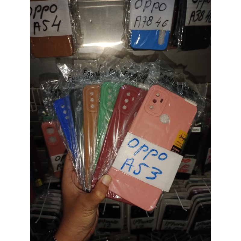 softcase silikon oppo a53